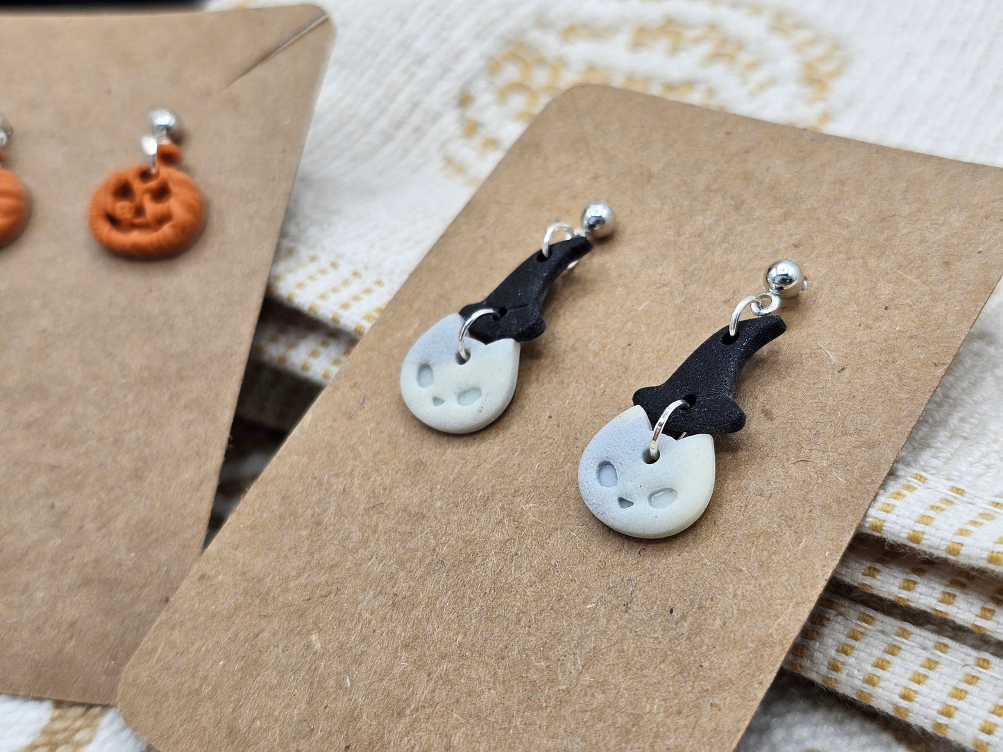 Pumpkin - Halloween selection Polymer Clay Earrings