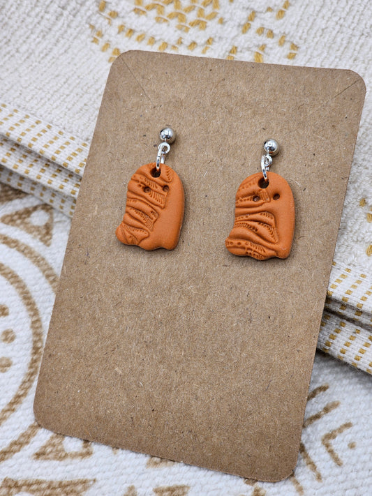 Ghost - Halloween selection #2 Polymer Clay Earrings