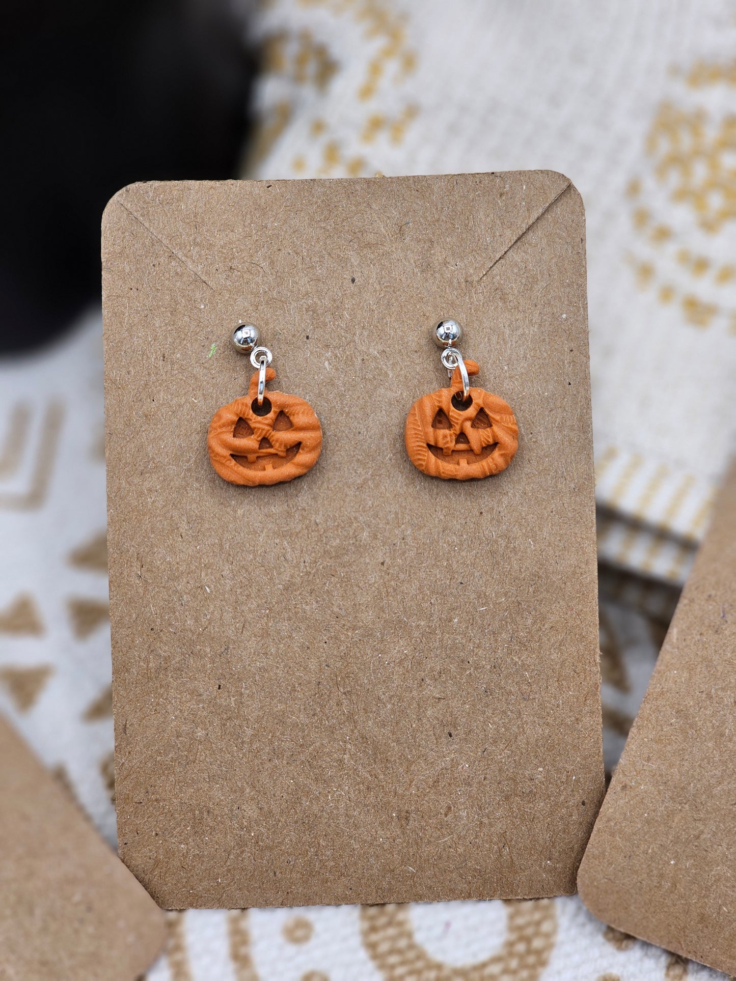 Pumpkin - Halloween selection Polymer Clay Earrings