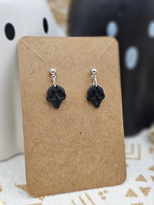 Black Mask Halloween selection Polymer Clay Earrings