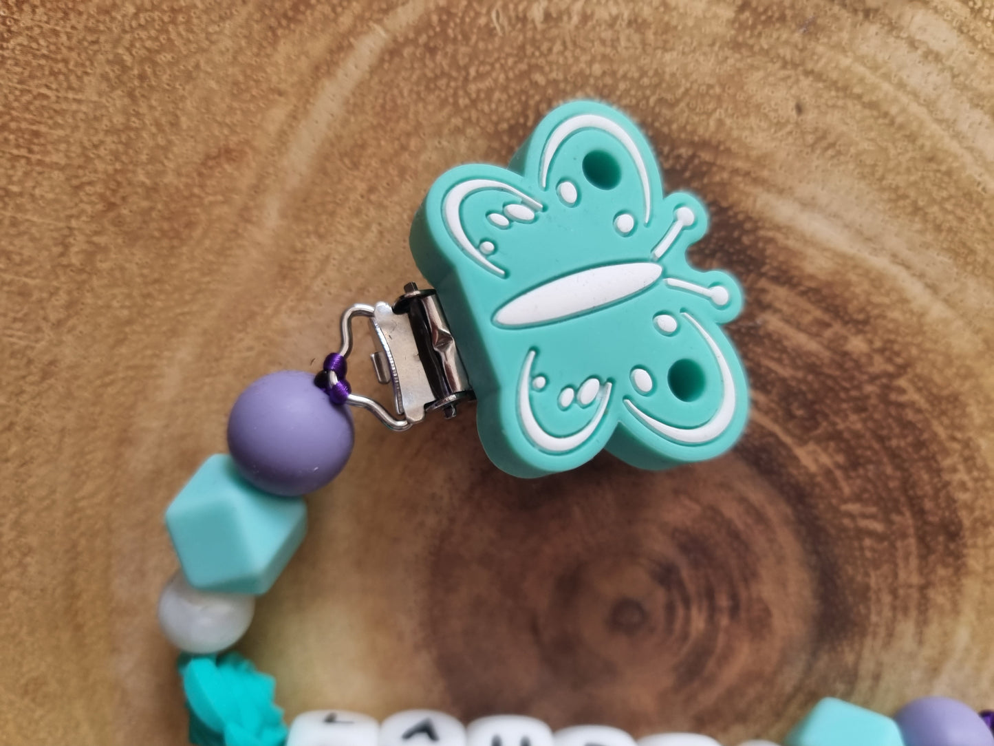 Silicone Pacifier chain Butterfly